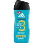 Adidas 3 Active Water Sports Men sprchový gel 250 ml – Hledejceny.cz