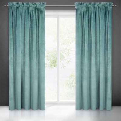 EUROFIRANY ZATEMŇOVACÍ ZÁVĚS NA PÁSCE VILLA 140X270 CM MENTOLOVÁ – Hledejceny.cz
