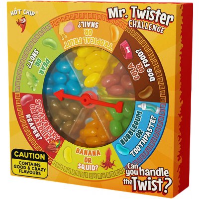 Hot-Chip Mr. Twister Roulette mix příchutí 120 g – Zboží Dáma