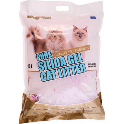 Magnum Silica gel cat litter Levander 10 l – Zboží Mobilmania