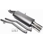 TA Technix sportovní výfuk BMW 3 E30 320i / 325i kromě M-Technic, 2x 76 mm rovná nerezová koncovka s pertlem – Hledejceny.cz