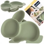 Orion Dělený dětský talíř zajíček 23x18 cm – Sleviste.cz