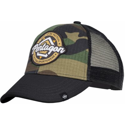 Kšiltovka Pentagon Era Trucker Tactical Sportswear US woodland – Zboží Mobilmania