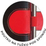 Flip A5 týdenní 2025 černo/modrá – Zboží Dáma