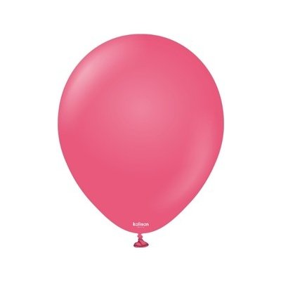 Kalisan Balloons Balonky tmavě růžové, Standard Fuchsia 30 cm 12" – Zboží Dáma