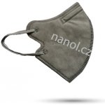 BreaSAFE nanorespirátor FFP2 Znovupoužitelný šedá M 5 ks – Zboží Mobilmania