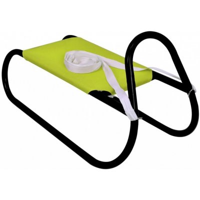 Sulov Kovové saně 62 cm světle zeleno-černá – Sleviste.cz