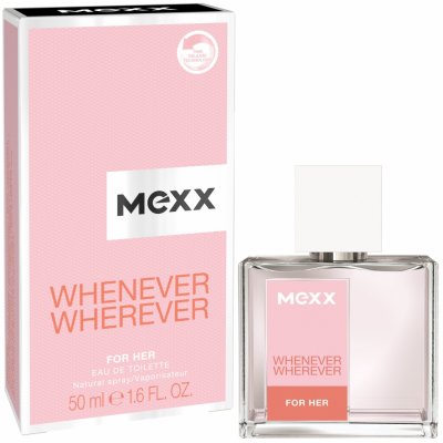 Mexx Whenever Wherever toaletní voda dámská 50 ml – Zboží Mobilmania