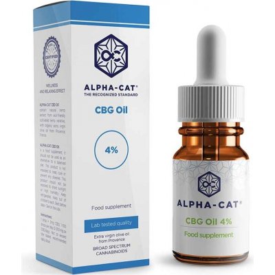 Alpha Cat Cbg Konopný olej 4% 1200 mg 30 ml