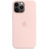 Pouzdro a kryt na mobilní telefon Apple Apple iPhone 13 Pro Max Silicone Case with MagSafe Chalk Pink MM2R3ZM/A