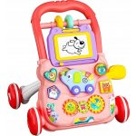 Huanger Interaktivní chodítko Odrážedlo Vzdělávací pro děti He0811 Růžové – Sleviste.cz