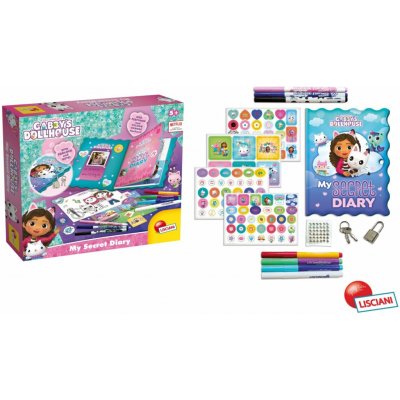 Lisciani Gábinin kouzelný domek Tajný deníček – Hledejceny.cz