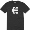 Pánské Tričko Etnies Icon Tee Black White