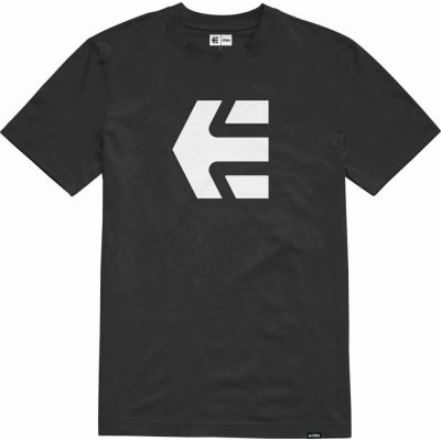 Etnies Icon Tee Black/White – Sleviste.cz