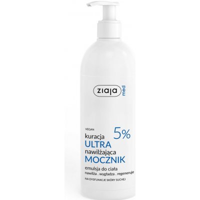 Ziaja Med 5% Urea ultrahydratační a vyhlazující krémová tělová emulze na suchou pokožku 400 ml – Hledejceny.cz