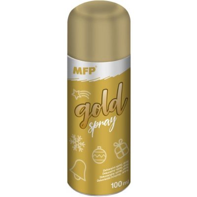 MFP Paper vánoce2019 Spray zlatý dekorační 100ml
