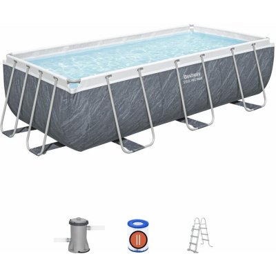 Bestway Steel Pro Max Marble 4,04 x 2,01 x 1 m 56721 – Zboží Mobilmania