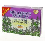Dr. Müller Müllerovy pastilky se šalvějí a vitaminem C 36 pastilek – Hledejceny.cz