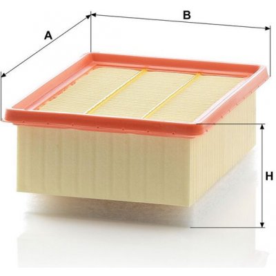 MANN-FILTER Vzduchový filtr MANN C21104/2 (MF C21104/2) – Hledejceny.cz