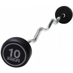 IRONLIFE Pro Style Coated Barbell Curl Bar 10 - 45 kg – Zboží Mobilmania