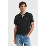 Gant REG SHIELD SS T-SHIRT BLACK – Zboží Mobilmania