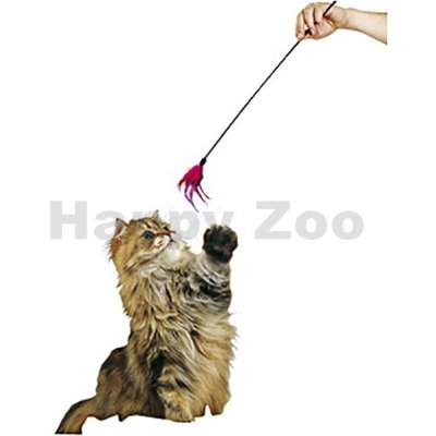 Karlie hračka Cat Dangler Feather 59 cm – Zboží Mobilmania