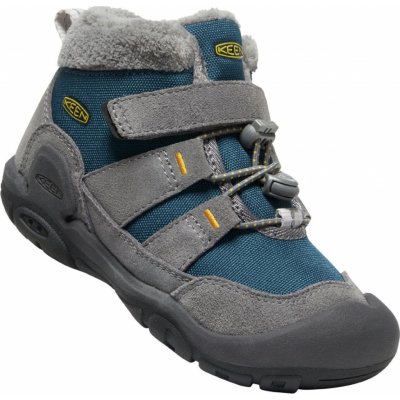 Keen dětské kotníkové boty Knotch Chukka CHILDREN steel grey/blue wing teal – Zboží Mobilmania