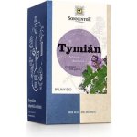 Sonnentor Bio bylinný čaj Tymián Thymus vulgaris porcovaný 18 sáčků – Hledejceny.cz