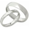 Prsteny Aumanti Snubní prsteny 92 Stříbro bílá