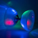 Diabolo Juggle Dream Carousel LED Fixed Axle Diabolo set včetně hůlek – Zboží Mobilmania