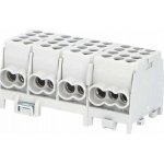 Eleman Svorkovnice rozbočovací HLAK 25 4/10 GR-S, 100A, 4pól., AL/CU, IP20, 4xŠ, na DIN /2080427 1000378 – Sleviste.cz
