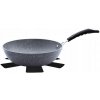 Pánev BerlingerHaus Wok s mramorovým povrchem Gray Stone Touch Line 28 cm