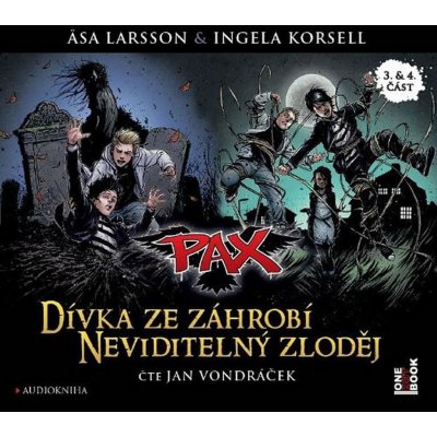 Pax 3 & 4 - Dívka ze záhrobí & Neviditelný zloděj - Åsa Larsson - čte Jan Vondráček – Sleviste.cz