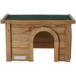 Kerbl Domeček pro králíky a jiné hlodavce dřevěný 45 x 32 x 27 cm – Zbozi.Blesk.cz