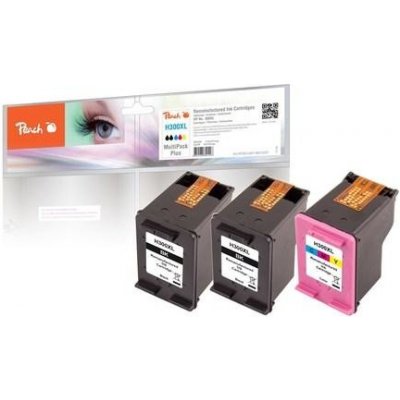 Peach HP PI300-561, No. 300XL, MultiPack Plus, 2x19, 1x21 ml kompatibilní černá/CMY