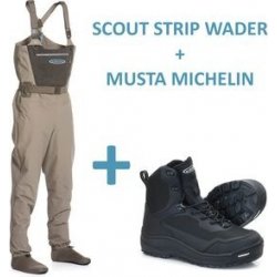 Vision brodící set SCOUT STRIP + boty MUSTA MICHELIN