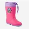 Dětská holínka Coqui Rainy collar 8508 100 3602 lt fuchsia lt lila