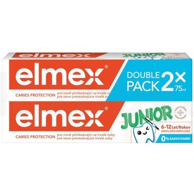Elmex Junior detská 2 x 75 ml – Hledejceny.cz