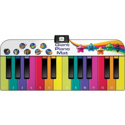 Rainbow Colours XXL PIANO DANCE MAT Podložka – Hledejceny.cz