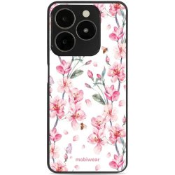 Mobiwear Glossy - Realme C63 - G033G - Růžové květy