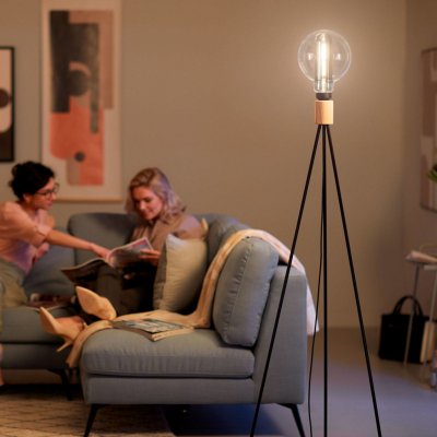 Philips Giant Globe kouřová LED žárovka E27 6,5 W – Hledejceny.cz