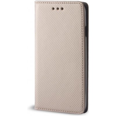 Pouzdro Magnet Book HUAWEI P8 zlaté – Zboží Mobilmania