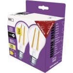 Emos LED žárovka Filament A60 5,9W E27 teplá bílá – Zboží Mobilmania