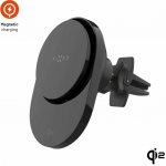 Držák FIXED MagAir s bezdrátovým nabíjením s podporou uchycení MagSafe a standardem Qi2, 15W černá (FIXMA-BK) | Zboží Auto