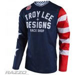 Troy Lee Designs GP AIR Americana 2020 modrý