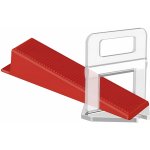 Verk 01683 Nivelační sada - spony 1mm 100 ks, klíny 100 ks – HobbyKompas.cz