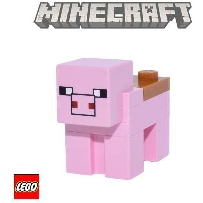 LEGO® 21268 Figurka Prase + sedlo Pig Minecraft – Hledejceny.cz