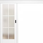 ERKADO Posuvné na stěnu Amarylis Bílé 90 x 210 cm – Sleviste.cz