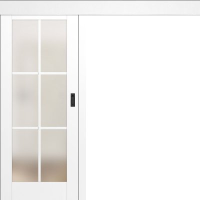 ERKADO Posuvné na stěnu Amarylis Bílé 90 x 210 cm – Sleviste.cz