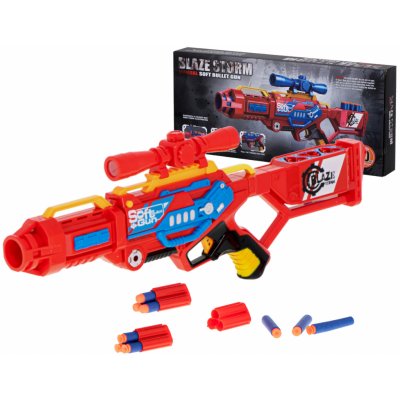 Nerf Kik dětský poloautomatický samopal Blaze Storm 20 nábojů – Zboží Dáma